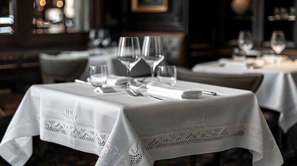 Linge de table professionnel pour restaurant : personnalisation et qualité